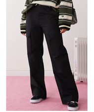 VANS ARROYO WIDE LEG Pantalone cargo gamba larga black - Pantaloni Donna - 4