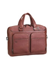 PIQUADRO CAMPIONARIO - BLACK SQUARE Cartella in pelle, porta PC 15" - Cartelle Lavoro