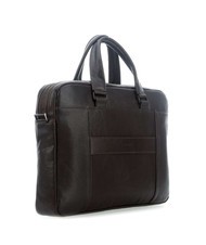 PIQUADRO CAMPIONARIO - BLACK SQUARE Cartella in pelle porta pc 15.6" - Cartelle Lavoro