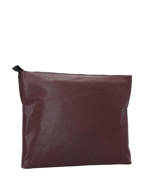 CAMPIONARIO - HARPER Pochette piatta in pelle MORO - Porta tablet & Organizer