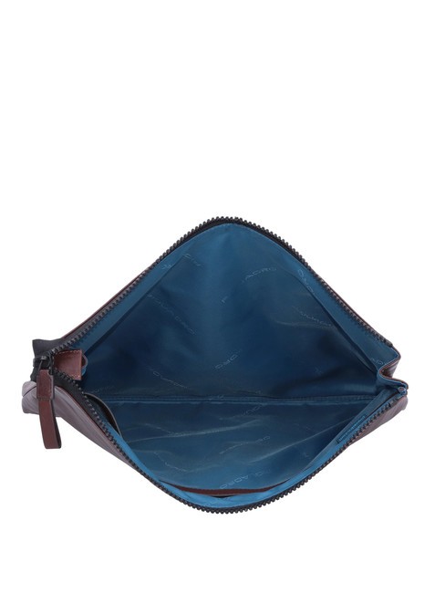 CAMPIONARIO - HARPER Pochette piatta in pelle MORO - Porta tablet & Organizer
