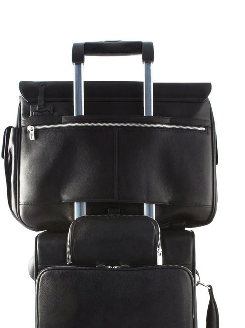 CAMPIONARIO - MODUS Cartella porta PC 13", in pelle Nero - Cartelle Lavoro