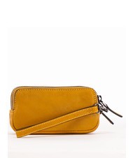 PIQUADRO CAMPIONARIO - BLACK SQUARE Pochette mini in pelle Giallo - Porta tablet & Organizer - 2
