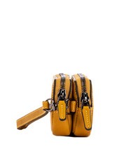 PIQUADRO CAMPIONARIO - BLACK SQUARE Pochette mini in pelle Giallo - Porta tablet & Organizer - 3
