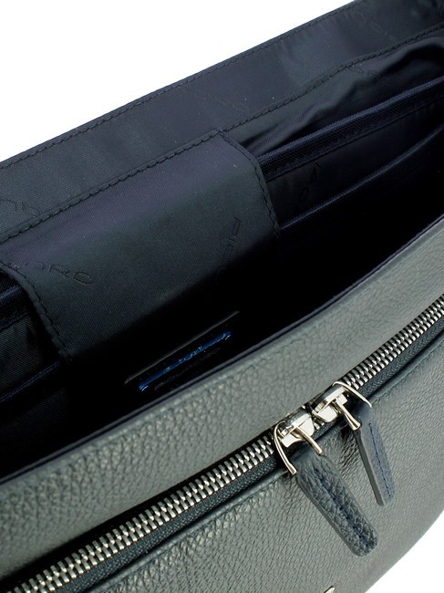 CAMPIONARIO - MODUS Cartella in pelle porta pc 15" blu - Cartelle Lavoro