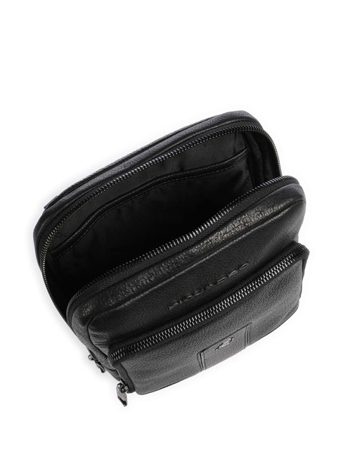 CARL Borsello porta iPad mini in pelle Nero - Tracolle Uomo