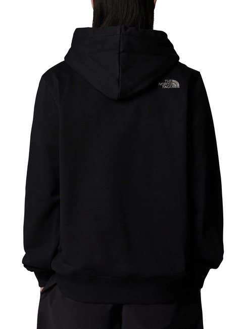 DREW PEAK Felpa con cappuccio tnf black - Felpe Uomo