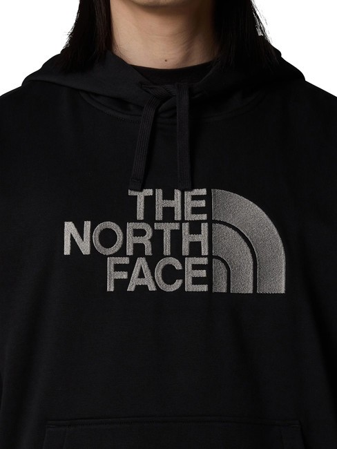DREW PEAK Felpa con cappuccio tnf black - Felpe Uomo