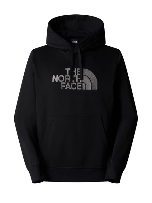 DREW PEAK Felpa con cappuccio tnf black - Felpe Uomo
