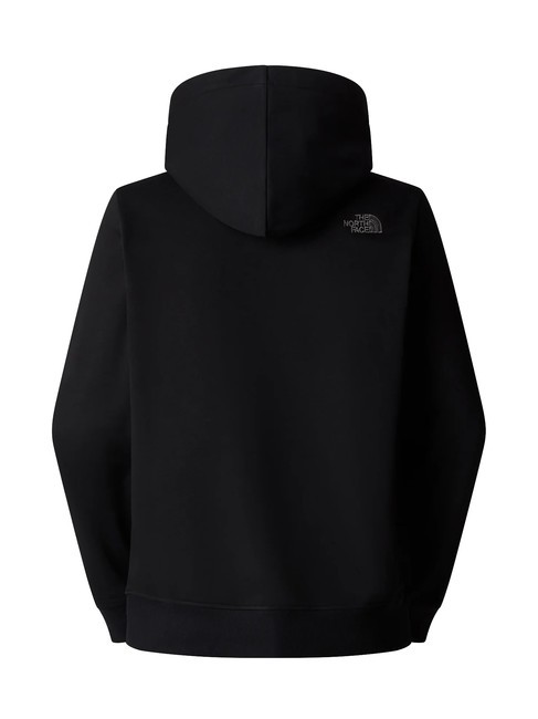 DREW PEAK Felpa con cappuccio tnf black - Felpe Uomo