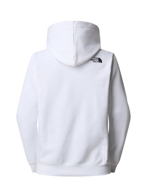 DREW PEAK Felpa con cappuccio tnf white/tnf black - Felpe Uomo