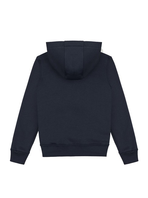 MODISH KIDS Felpa cappuccio stampa logo navy blue - Felpe Bambini