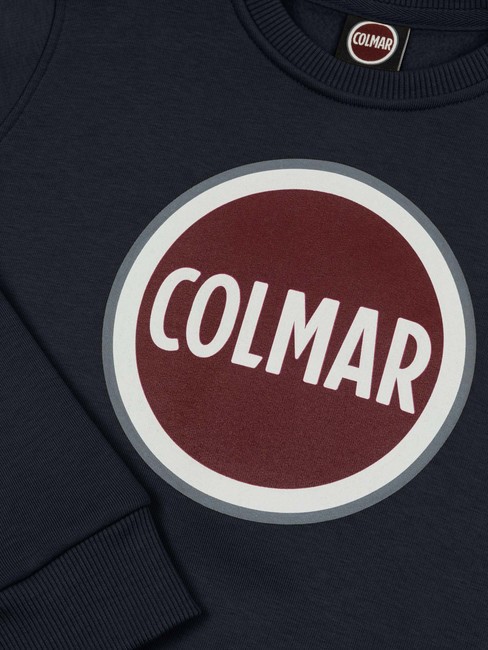 MODISH KIDS Felpa girocollo stampa logo navy blue - Felpe Bambini