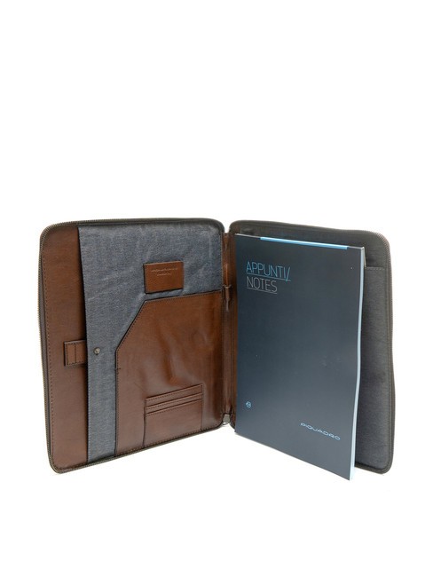 CAMPIONARIO - PYRAMID Portablocco in pelle MARRONE - Porta tablet & Organizer