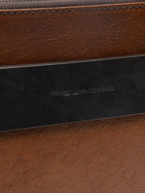 CAMPIONARIO - PYRAMID Portablocco in pelle MARRONE - Porta tablet & Organizer