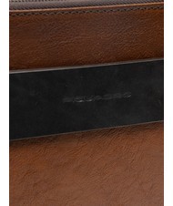 PIQUADRO CAMPIONARIO - PYRAMID Portablocco in pelle MARRONE - Porta tablet & Organizer - 3