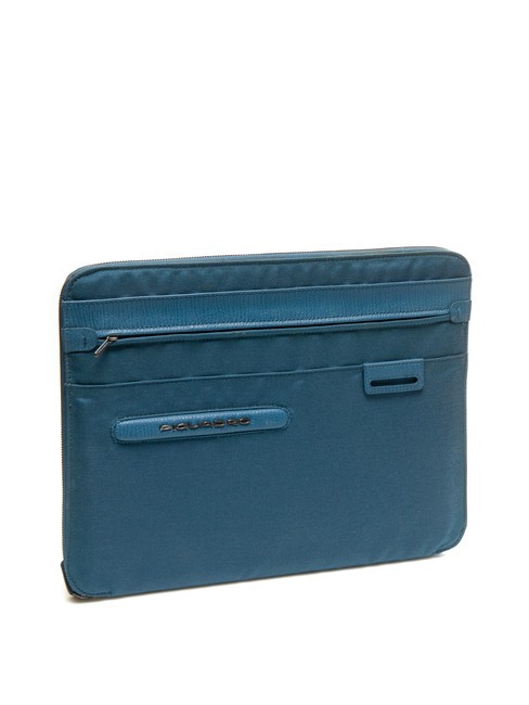 CAMPIONARIO - SIGNO Portablocco A4 in pelle e tessuto avio - Porta tablet & Organizer