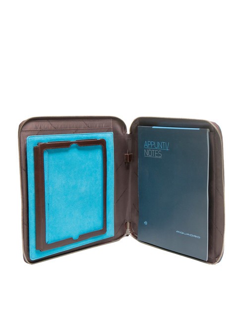 CAMPIONARIO - BLUE SQUARE  Portablocco A4  MOGANO - Porta tablet & Organizer