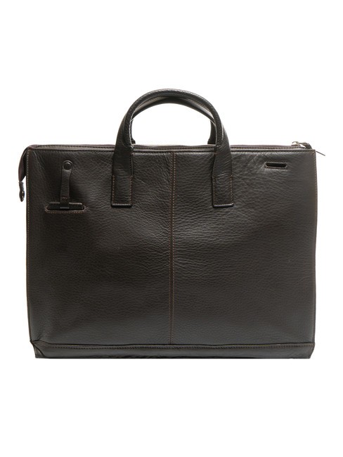 CAMPIONARIO - MODUS Cartella in pelle, porta pc 15.6" moro - Cartelle Lavoro