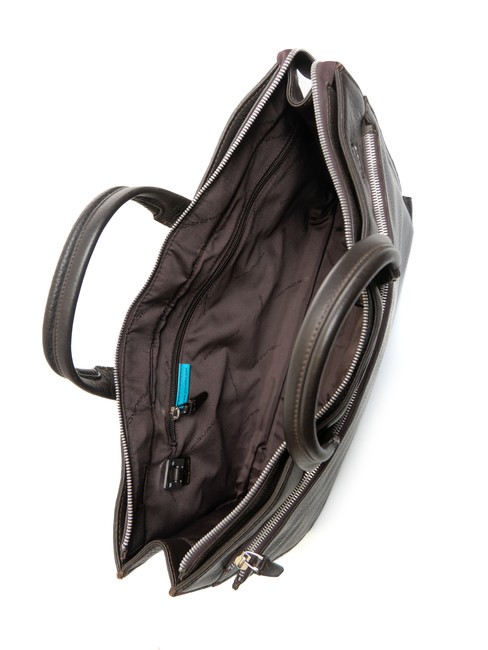 CAMPIONARIO - MODUS Cartella in pelle, porta pc 15.6" moro - Cartelle Lavoro