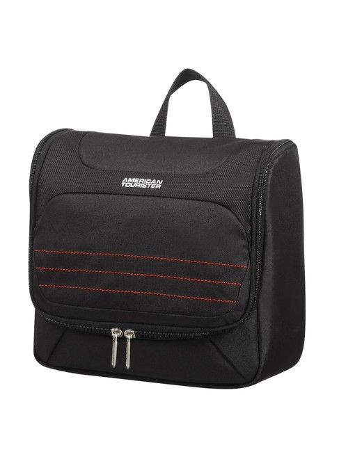 BOMBAY BEACH  Beauty con gancio NERO - Borsoni