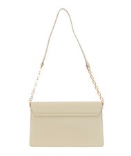 LOVE MOSCHINO HEART CHAIN Borsa a spalla avorio - Borse Donna - 3