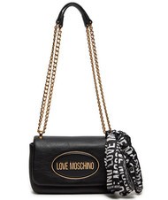 LOVE MOSCHINO FOULARD Micro bag a tracolla Nero - Borse Donna - 3
