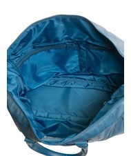PIQUADRO CAMPIONARIO - SIGNO Borsone in tessuto fiammato e pelle avio - Borsoni - 4