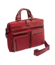 PIQUADRO CAMPIONARIO - SIGNO OUT Cartella in tessuto e pelle, pc 13" ROSSO - Cartelle Lavoro - 3