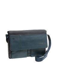 PIQUADRO CAMPIONARIO - CARY Messenger in pelle, porta pc 13" - Cartelle Lavoro