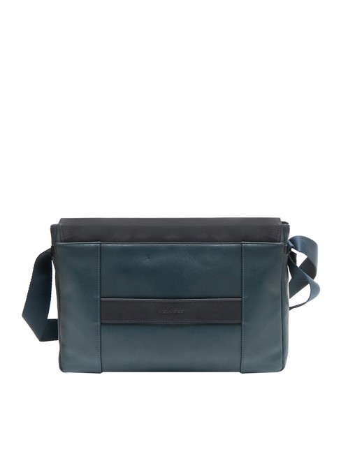 CAMPIONARIO - CARY Messenger in pelle, porta pc 13" blu - Cartelle Lavoro