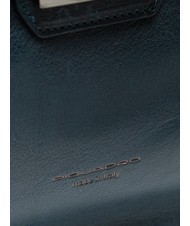 PIQUADRO CAMPIONARIO - PIONEER Cartella in pelle porta PC 15,6" blu - Cartelle Lavoro - 2