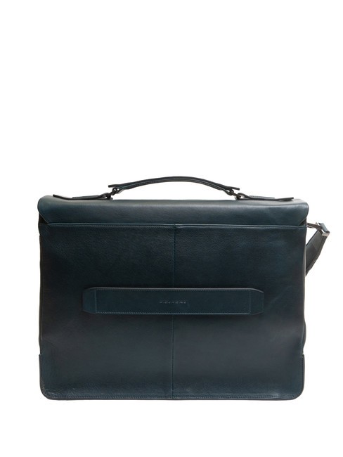 CAMPIONARIO - PIONEER Cartella in pelle porta PC 15,6" blu - Cartelle Lavoro