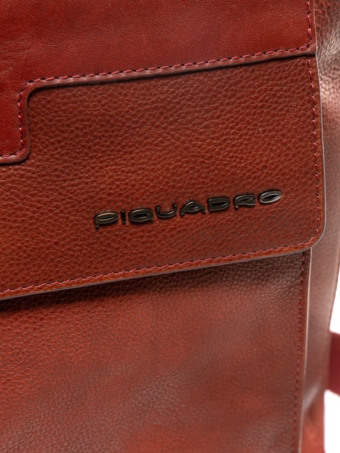 CAMPIONARIO - WOSTOK Cartella porta PC 14", in pelle CUOIO - Cartelle Lavoro