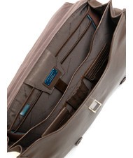PIQUADRO CAMPIONARIO - MODUS OUT Cartella in pelle, porta pc 15.6" MORO - Cartelle Lavoro - 5