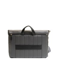 PIQUADRO CAMPIONARIO - SPOCK Messenger  porta PC 15" GRIGIO - Cartelle Lavoro - 4