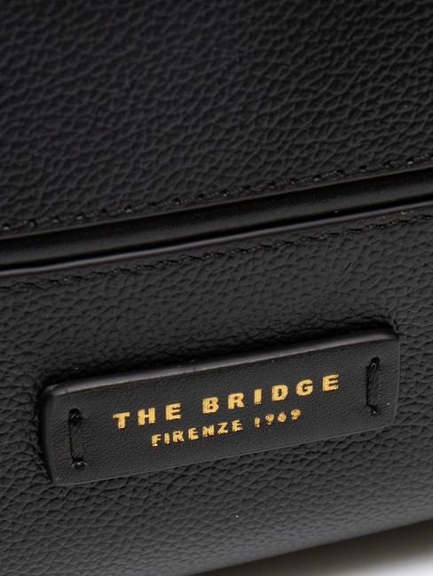 DOMITILLA  Beauty in pelle Nero Oro - Beauty Case