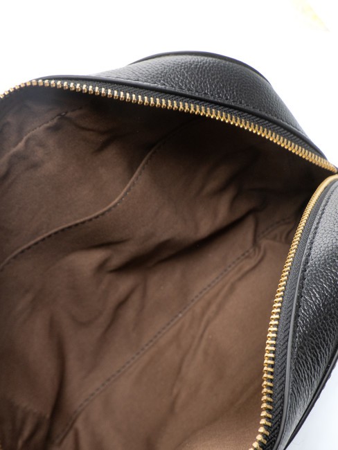 DOMITILLA  Beauty in pelle Nero Oro - Beauty Case