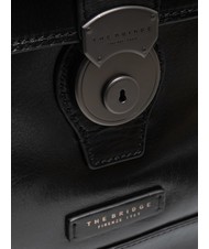 THE BRIDGE NERI  Cartella in pelle nero/rutenio scuro opaco - Cartelle Lavoro - 4