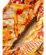 YNOT JAVA Borsa da mare media in paglia orange - Borse Donna - 5
