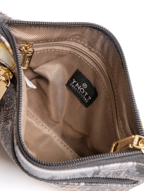 YESBAG Pochette a bustina con poliserina amsterdam snow - Borse Donna