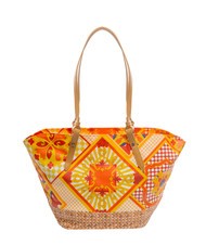 YNOT SICILY Borsa shopping media da mare orange - Borse Donna - 3