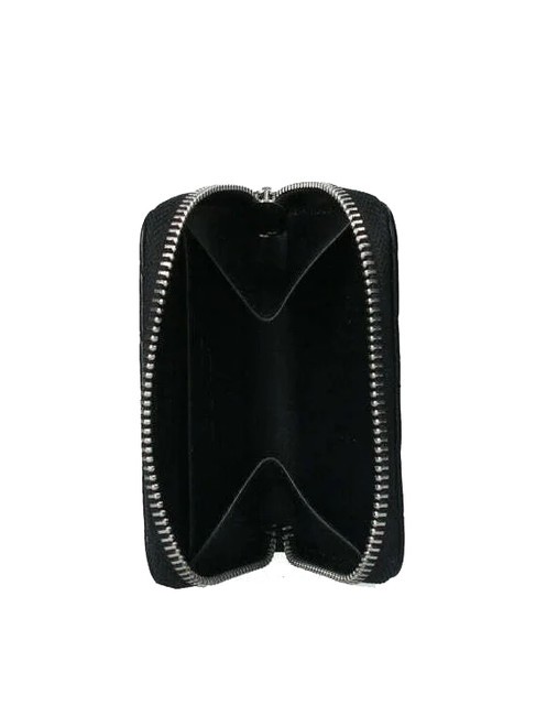 CHARLOTTE Portafolio mini con borchiette black - Portafogli Donna