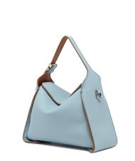 GIANNI CHIARINI PENELOPE Borsa in pelle a spalla con tracolla sky-caramello - Borse Donna - 2