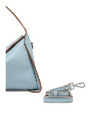 GIANNI CHIARINI PENELOPE Borsa in pelle a spalla con tracolla sky-caramello - Borse Donna - 4