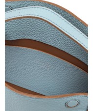 GIANNI CHIARINI PENELOPE Borsa in pelle a spalla con tracolla sky-caramello - Borse Donna - 6