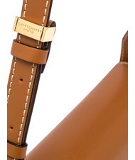 GIANNI CHIARINI ISA Borsa in pelle con flap, a tracolla caramello-cream - Borse Donna - 5