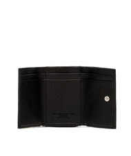 GIANNI CHIARINI WALLETS GRAIN Portafoglio piccolo in pelle martellata Nero - Portafogli Donna - 2