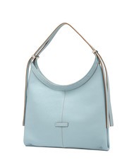 GIANNI CHIARINI NORMA Borsa hobo a spalla in pelle sky - Borse Donna - 2
