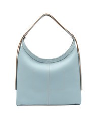GIANNI CHIARINI NORMA Borsa hobo a spalla in pelle sky - Borse Donna - 3